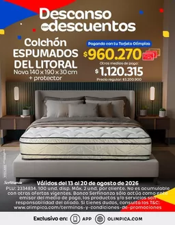 Catálogo Olímpica | Gran variedad de ofertas | 2026-08-13T00:00:00.000Z - 2026-08-20T00:00:00.000Z