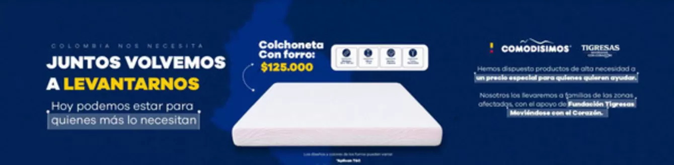 Catálogo Comodísimos | Juntos volvemos a levantarnos | 2026-08-14T00:00:00.000Z - 2026-08-23T00:00:00.000Z