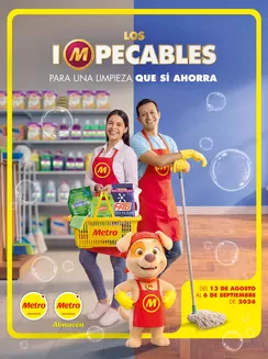 Catálogo Metro | LOS IMPECABLES, PARA UNA LIMPIEZA QUE SÍ AHORRA- METRO | 2026-08-14T00:00:00.000Z - 2026-08-31T00:00:00.000Z