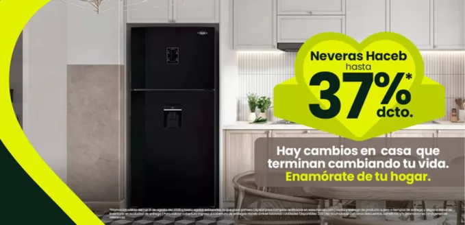 Catálogo Haceb | Ofertas principales para todos los cazadores de gangas | 2026-08-01T00:00:00.000Z - 2026-08-31T00:00:00.000Z