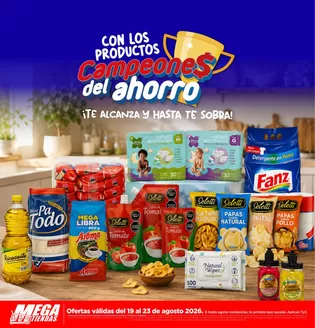 Catálogo MegaTiendas | Ofertas MegaTiendas | 2026-08-19T00:00:00.000Z - 2026-08-23T00:00:00.000Z