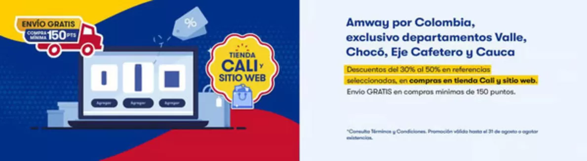 Catálogo Amway | Descuentos del 30% al 50% en Ref. Selecci. | 2026-08-24T00:00:00.000Z - 2026-08-31T00:00:00.000Z