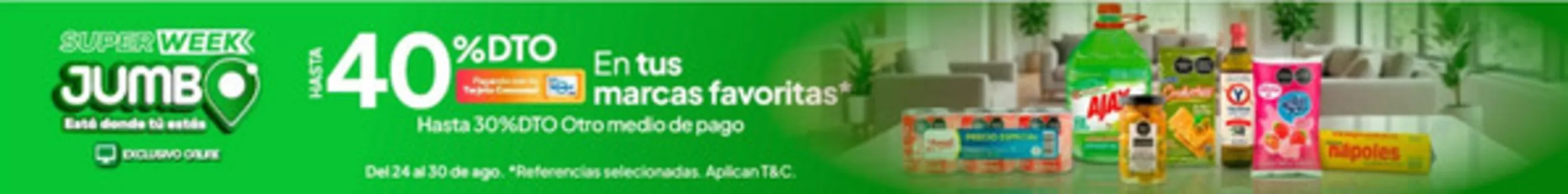 Catálogo Jumbo en Cali | Ofertas Jumbo | 2026-08-24T00:00:00.000Z - 2026-08-30T00:00:00.000Z