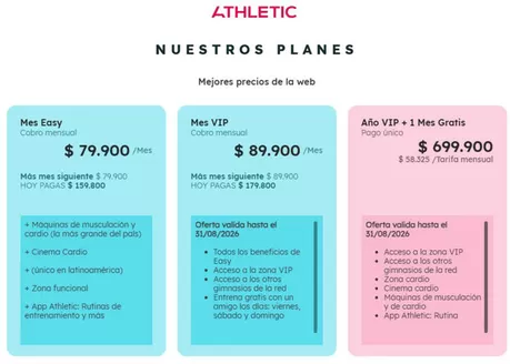 Catálogo Athletic | Ofertas Especiales de la web | 2026-08-26T00:00:00.000Z - 2026-09-02T00:00:00.000Z
