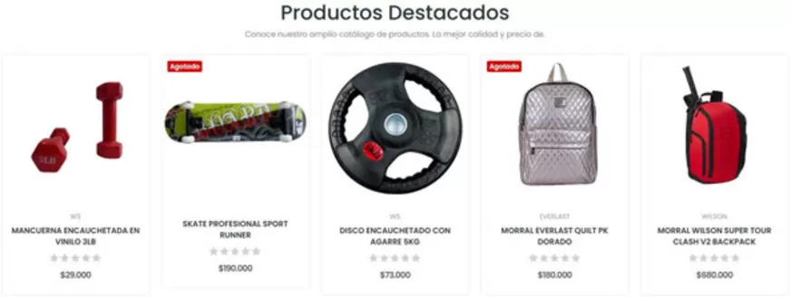 Catálogo Sport World | Productos Destacados | 2026-08-26T00:00:00.000Z - 2026-09-06T00:00:00.000Z