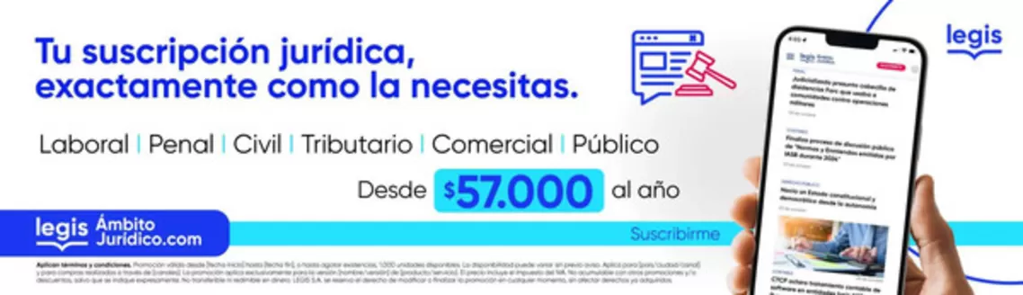 Catálogo Legis | Promocion | 2026-08-27T00:00:00.000Z - 2026-09-30T00:00:00.000Z
