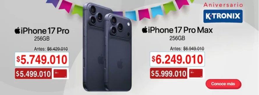 Catálogo Ktronix en Tunja | Ofertas Ktronix | 2026-08-28T00:00:00.000Z - 2026-09-11T00:00:00.000Z