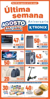 Catálogo Alkosto | Separata ultima semana aniversario 29agosto2026 | 2026-08-29T00:00:00.000Z - 2026-09-04T00:00:00.000Z