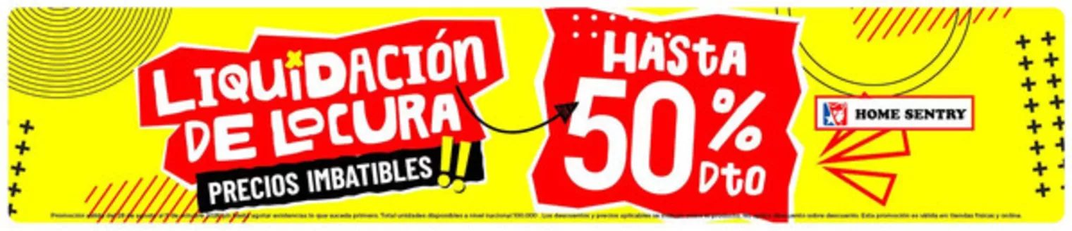 Catálogo Home Sentry | Hasta 50% OFF | 2026-08-31T00:00:00.000Z - 2026-10-05T00:00:00.000Z
