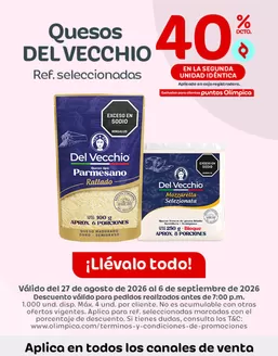 Catálogo Olímpica en Floridablanca | Descuentos y promociones | 2026-08-27T00:00:00.000Z - 2026-09-06T00:00:00.000Z