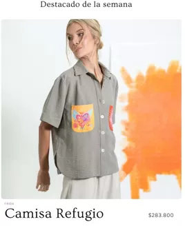 Catálogo Frida Moda | Camisa Refugio $283.800 | 2026-09-01T00:00:00.000Z - 2026-09-06T00:00:00.000Z
