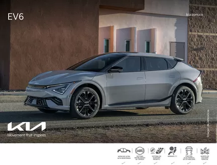 Catálogo KIA | Kia ev6 | 2026-09-01T00:00:00.000Z - 2026-09-15T00:00:00.000Z