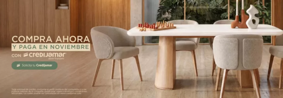 Catálogo Muebles Jamar en Guachetá | Ofertas Muebles Jamar | 2026-09-01T00:00:00.000Z - 2026-11-30T00:00:00.000Z