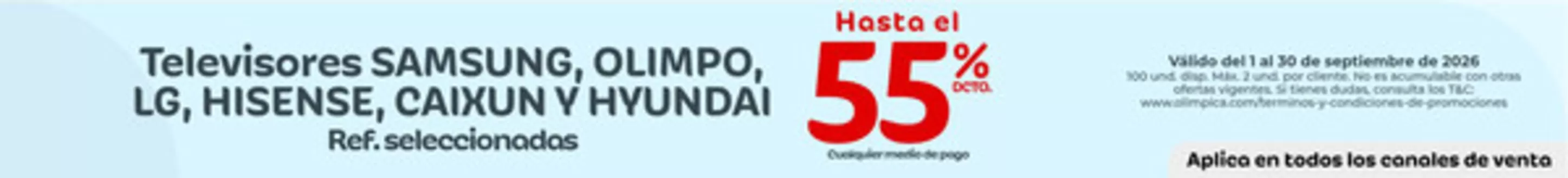 Catálogo Olímpica | Ofertas Olímpica | 2026-09-01T00:00:00.000Z - 2026-09-30T00:00:00.000Z