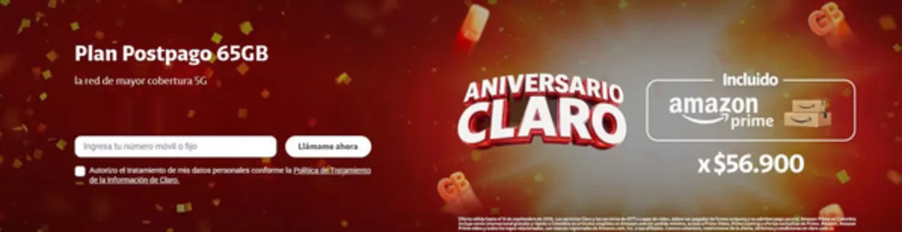 Catálogo Claro en Granada Cundinamarca | Precios Especiales | 2026-09-01T00:00:00.000Z - 2026-09-14T00:00:00.000Z