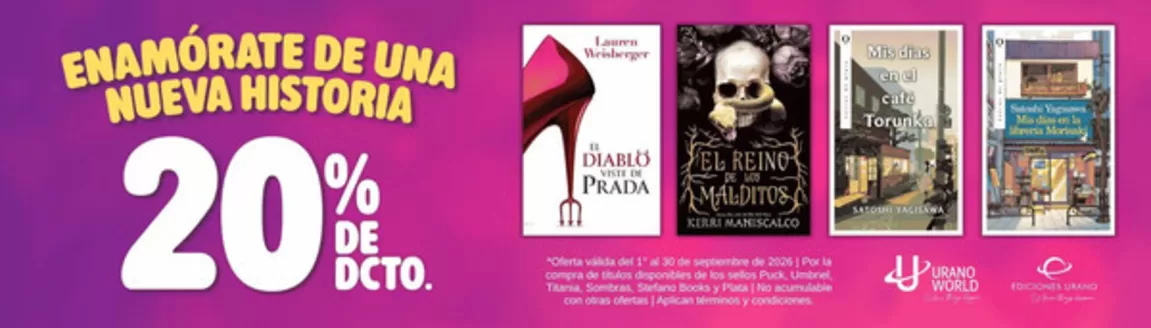 Catálogo Librería Nacional | Nueva historia 20% OFF, 3x2 | 2026-09-01T00:00:00.000Z - 2026-09-30T00:00:00.000Z