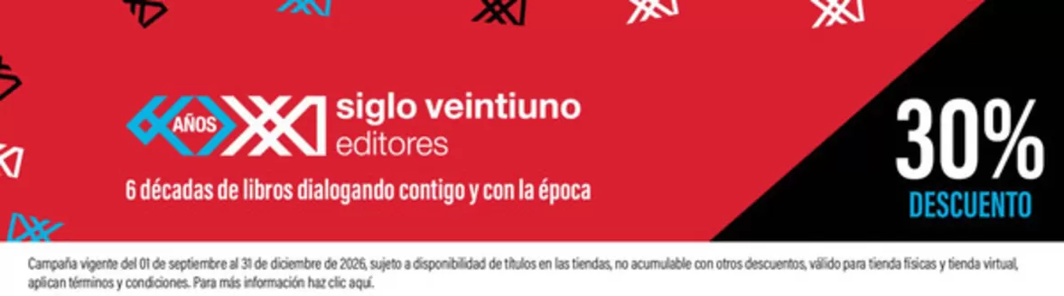 Catálogo Librería Nacional | 30% de Descuento | 2026-09-01T00:00:00.000Z - 2026-12-31T00:00:00.000Z