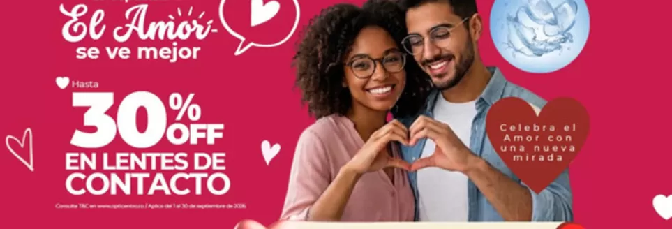 Catálogo Opticentro | El Amor se ve mejor Hasta 30% OFF en lentes de contactо  | 2026-09-02T00:00:00.000Z - 2026-09-30T00:00:00.000Z