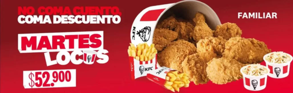 Catálogo KFC | Martes Locos | 2026-09-02T00:00:00.000Z - 2026-09-30T00:00:00.000Z