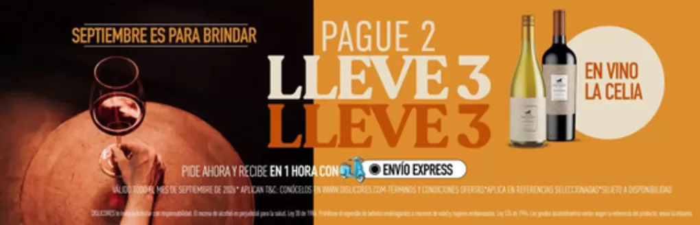 Catálogo Dislicores | Paga 2 Lleva 3 | 2026-09-02T00:00:00.000Z - 2026-09-30T00:00:00.000Z