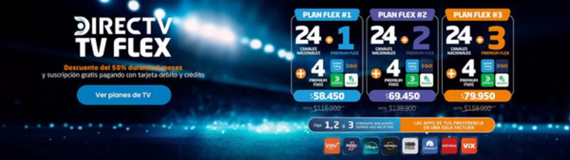 Catálogo DirecTV | Promociones | 2026-09-03T00:00:00.000Z - 2026-09-30T00:00:00.000Z