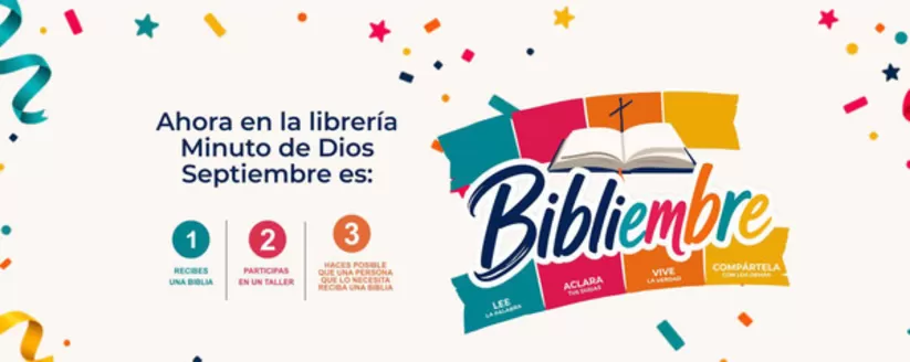 Catálogo Minuto de Dios | Ahora en la librería Minuto de Dios Septiembre es Bibliembre | 2026-09-03T00:00:00.000Z - 2026-09-30T00:00:00.000Z
