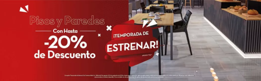 Catálogo Cerámica Italia | Pisos y Paredes con Hasta -20% de Descuento | 2026-09-04T00:00:00.000Z - 2026-09-30T00:00:00.000Z