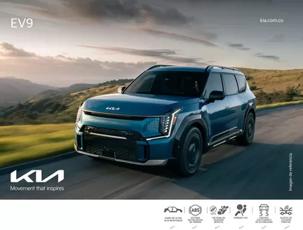 Catálogo KIA | Kia ev9 | 2026-09-07T00:00:00.000Z - 2026-09-21T00:00:00.000Z