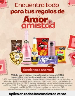 Catálogo Olímpica | Excelente oferta para todos los clientes | 2026-09-01T00:00:00.000Z - 2026-09-30T00:00:00.000Z
