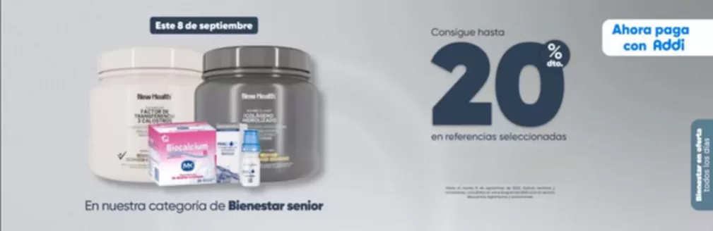 Catálogo Cafam en Floridablanca | Bienestar senior Hasta 20% OFF | 2026-09-08T00:00:00.000Z - 2026-09-08T00:00:00.000Z