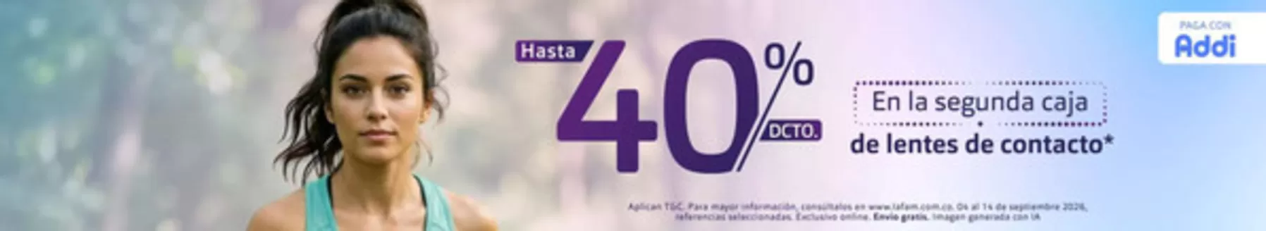 Catálogo Lafam en Labranzagrande | Hasta 40% Dcto en la segunda caja de lentes de contacto* | 2026-09-08T00:00:00.000Z - 2026-09-14T00:00:00.000Z
