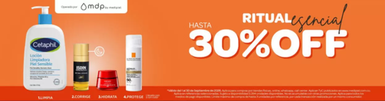 Catálogo Dermatológica | Ritual Esencial Hasta 30% OFF | 2026-09-08T00:00:00.000Z - 2026-09-30T00:00:00.000Z