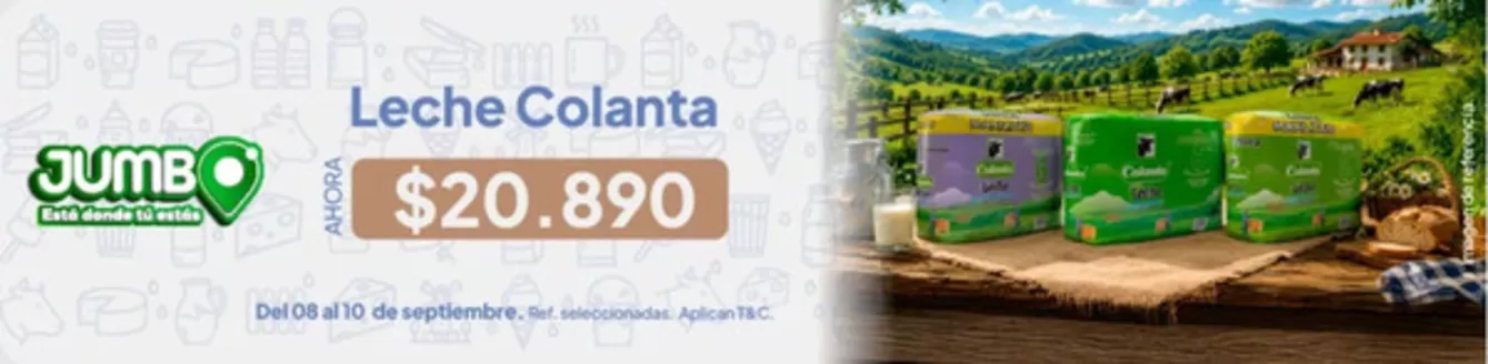 Catálogo Jumbo en Valledupar | Ofertas especiales para ti | 2026-09-08T00:00:00.000Z - 2026-09-10T00:00:00.000Z