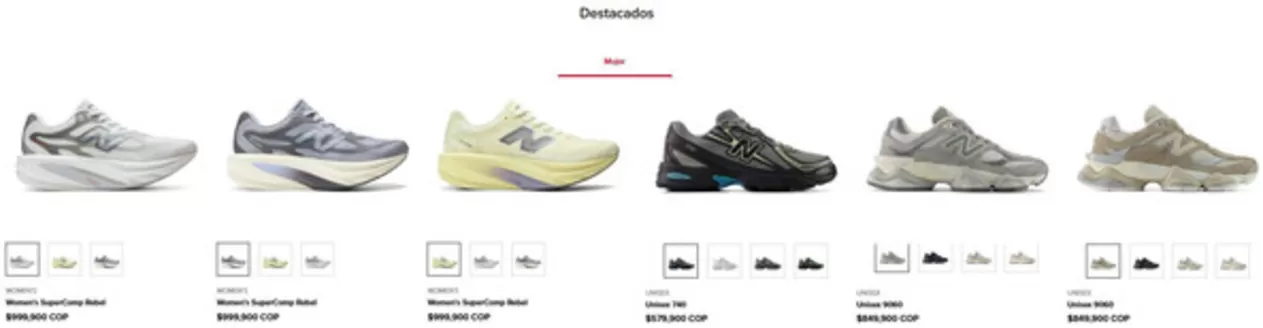 Catálogo New Balance | Elige tu favorito | 2026-09-09T00:00:00.000Z - 2026-09-20T00:00:00.000Z