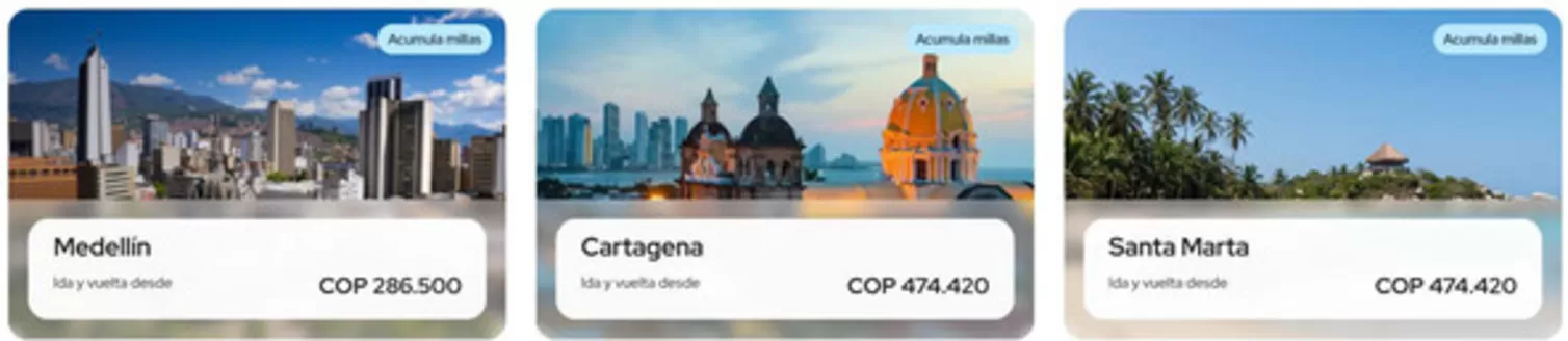 Catálogo Avianca | Aprovecha estos precios especiales | 2026-09-09T00:00:00.000Z - 2026-10-31T00:00:00.000Z