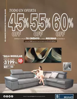Catálogo Brunati | Aprovecha el 45%, 55% y 60% OFF en todo nuestro catálogo | 2026-09-09T00:00:00.000Z - 2026-09-14T00:00:00.000Z
