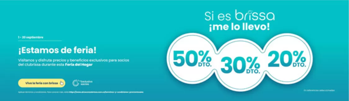 Catálogo Brissa en Totoró | Ofertas Brissa | 2026-09-01T00:00:00.000Z - 2026-09-20T00:00:00.000Z