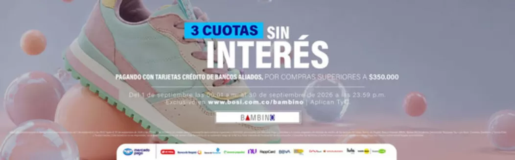 Catálogo Bosi Bambino | 3 cuotas sin interés | 2026-09-10T00:00:00.000Z - 2026-09-30T00:00:00.000Z