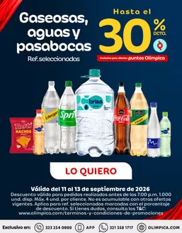 Catálogo Olímpica en Popayán | Ofertas principales para todos los cazadores de gangas | 2026-09-11T00:00:00.000Z - 2026-09-13T00:00:00.000Z