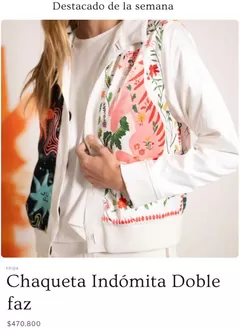 Catálogo Frida Moda | Chaqueta Indómita Doble faz $470,800 | 2026-09-11T00:00:00.000Z - 2026-09-13T00:00:00.000Z