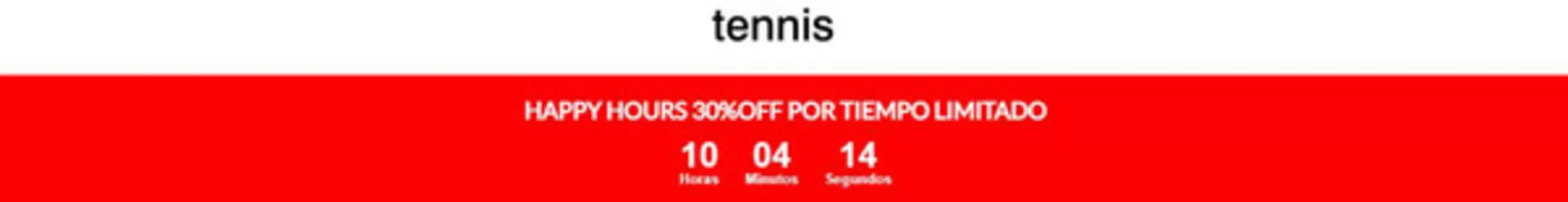 Catálogo Tennis en Guadalajara de Buga | Happy Hours 30% OFF | 2026-09-14T00:00:00.000Z - 2026-09-14T00:00:00.000Z