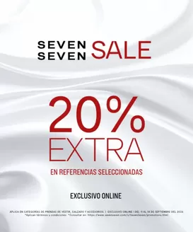 Catálogo Seven Seven en Manizales | Sale 20% OFF en referencias seleccionadas | 2026-09-14T00:00:00.000Z - 2026-09-14T00:00:00.000Z