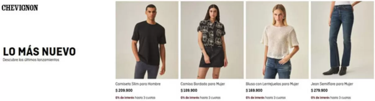Catálogo Chevignon | Lo más nuevo | 2026-09-14T00:00:00.000Z - 2026-09-21T00:00:00.000Z