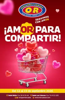 Catálogo Mercados OR | AmOR para compartir | 2026-09-14T00:00:00.000Z - 2026-09-23T00:00:00.000Z