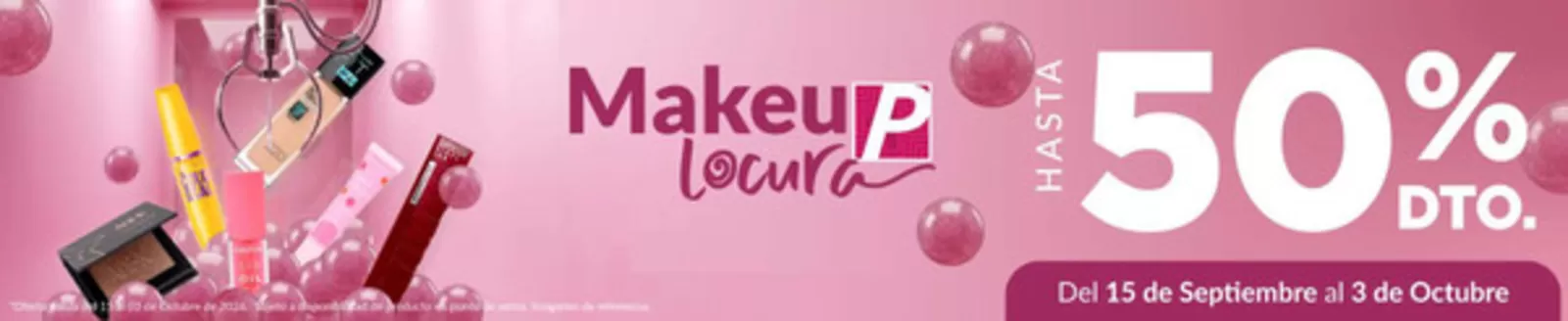 Catálogo Farmacias Pasteur en Corozal | Hasta 30% OFF Amor y Amistad, Makeup Locura Hasta 50% OFF | 2026-09-15T00:00:00.000Z - 2026-10-03T00:00:00.000Z