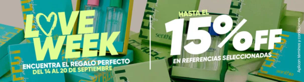Catálogo Senthia en Cartago | Love Week Hasta 15% OFF | 2026-09-15T00:00:00.000Z - 2026-09-20T00:00:00.000Z