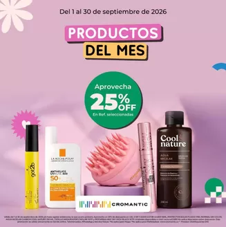 Catálogo Cromantic | 25% Off en los Favoritos del Mes | 2026-09-15T00:00:00.000Z - 2026-09-30T00:00:00.000Z