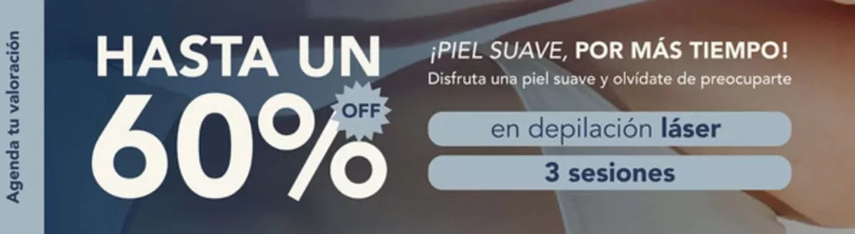 Catálogo Laskin | Hasta un 60% OFF en depilación láser de 3 sesiones | 2026-09-15T00:00:00.000Z - 2026-09-30T00:00:00.000Z