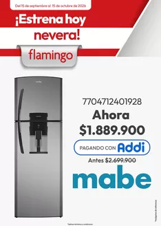 Catálogo Flamingo en Garagoa | Ofertas especiales para ti | 2026-09-15T00:00:00.000Z - 2026-10-15T00:00:00.000Z