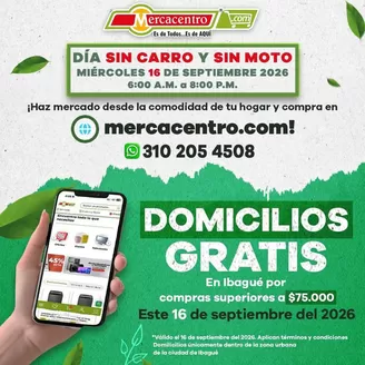 Catálogo MercaCentro en Chinchiná | Nuestras mejores gangas | 2026-09-16T00:00:00.000Z - 2026-09-16T00:00:00.000Z
